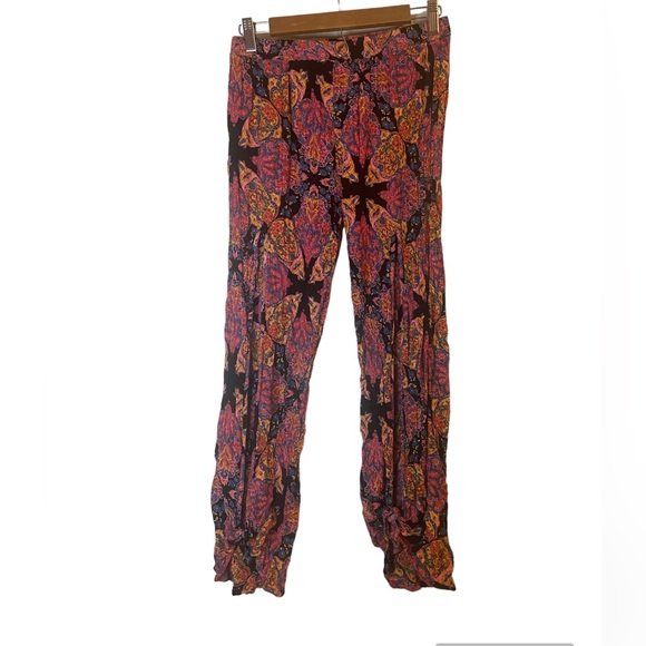 EARTHBOUND Pants - Earthbound Trading Co festival hippie boho harem pants ladies medium pull on